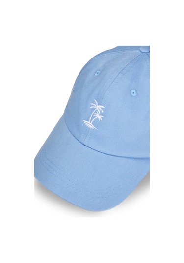 Ucla Anıston Gök Mavi Baseball Cap Nakışlı - Unisex Şapka Gök Mavi