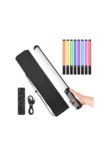 Deyatech Elde Taşınabilir RGB Tüp LED Video Işığı