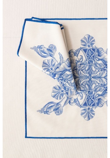 Azure Blue, Premium Seri Sunum Peçetesi, Duck Keten Kumaş 40x40cm 483707