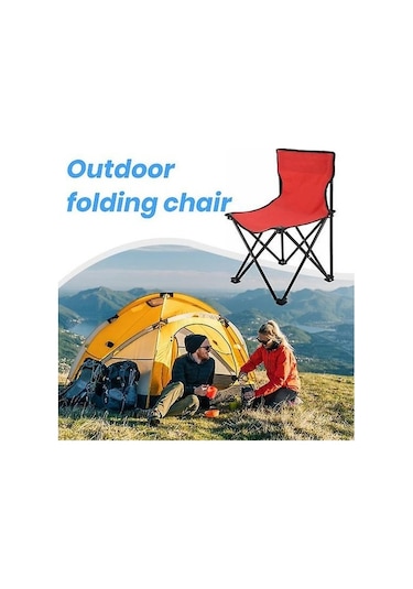 Bloomnest Kamp Sandalyesi - Ergonomik Tasarım, Güçlü Yük Taşıma, Kompakt, Katlanır, Mavi Sırtlıklı Kamp Sandalyesi, Hafif Ve Dayanıklı, Kamp Ve Doğa Yürüyüşleri İçin Uygun Mavi