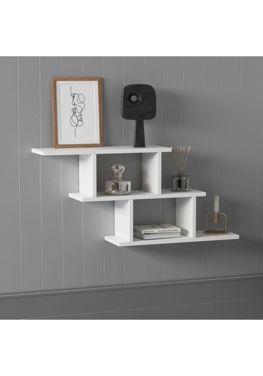 Funda Duvar Rafı Beyaz