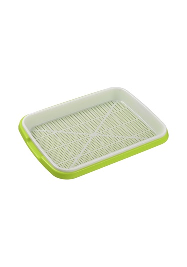 Sones 5 Adet Fasulye Filizi Çimlenme Tepsisi Topraksız Kültür Fide Saksısı Yeşil