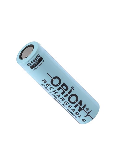 Orion 900 mAh 14500 3.7 V Başlı AA Li-Ion Şarj Edilebilir Kalem Pil