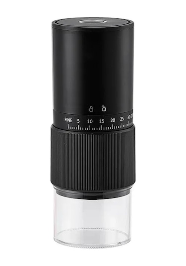 Yifomall Ev İçin Taşınabilir Usb Şarjlı Fincan Kahve Defteri: Hafif, Uygun Ve Profesyonel Ölçüde Öğütme Siyah Diğer