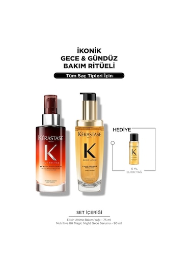 Elixir & Nutritive Ikonik Gece & Gündüz Bakım Ritüeli