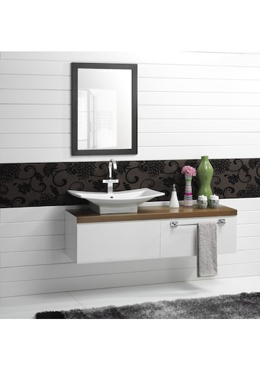 Turkuaz Seramik Elite 70x45 cm Etajerli Lavabo