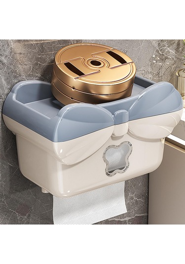 Suntek Ofis Mutfak Restoran Için Kağıt Havlu Dispenseri Duvara Mavi