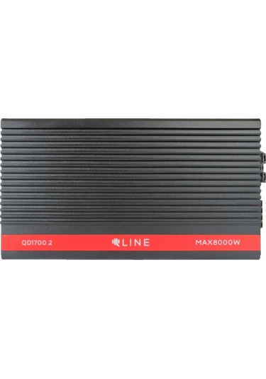 Qline Qd1700.2 Qline D Sınıfı 2 Kanal Amplifikatör 2 800w Rms