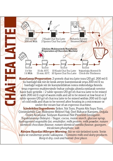 Oze Salep + Chai Tea Latte 2 x 250 G