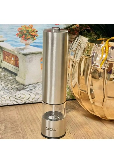 Davet Pilli Tuz Ve Karabiber Öğütücü Işıklı