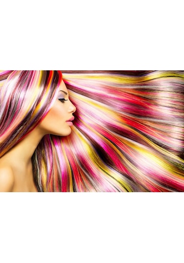 Hair Feather Saç Tüyü - Asorti Çok Renkli
