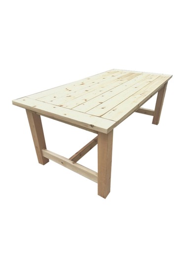 Halevia Ahşap Doğal Masa. Ahşap