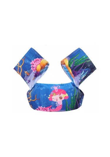 Yeni Moda Çocuk Deniz Havuz Şişme Kolluk Can Simidi 2-6 Yaş Lacivert
