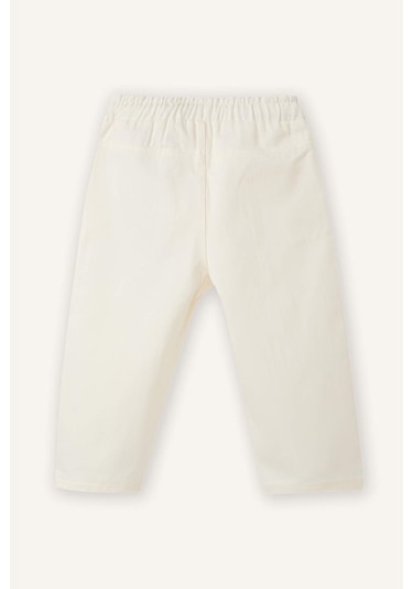 Defacto Gabardin Pantolon Erkek Bebek G9590a526sper105 Ekru-er105