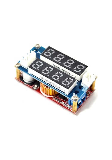 Xl4015 Ayarlanabilir Voltaj Ve Akım Kontröllü Güç Kaynağı Voltmetre Ampermetre Göstergeli Step-down