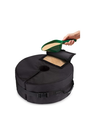 Folinda Güneşlik Çadır Sabitleyici Kum Torbası - Fırça Kumaşı Rüzgar Dayanıklı Büyük Boy Tekerlekli Sabitleme Torbası Çok Renkli