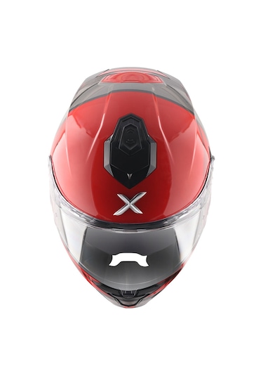 Axor Brutale Surges Full Face Kapalı Kask Parlak Kırmızı - Siyah