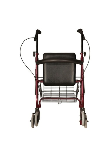 Medkimsan Rolatör | Tekerli Oturaklı Rolatör Yürüteç | Sepetli