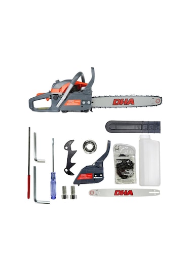 Dha EW-YD02-58 Gold Hızar 58CC 36 Diş Benzinli Ağaç Kesme Motoru