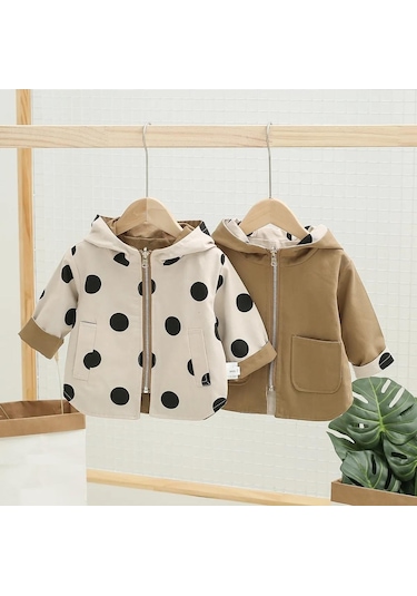 Modavals Kız & Erkek Çocuk Puantiyeli Çift Taraflı Açık Krem& Kahverengi Yağmurluk 489756230 Kahverengi Modavals Kız & Erkek Çocuk Puantiyeli Çift Taraflı Açık Krem& Kahverengi Yağmurluk 489756230 Kahverengi