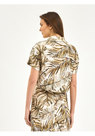 Karaca Kadın Regular Fıt Gömlek-ekru 12.25s.04.112 Ekru