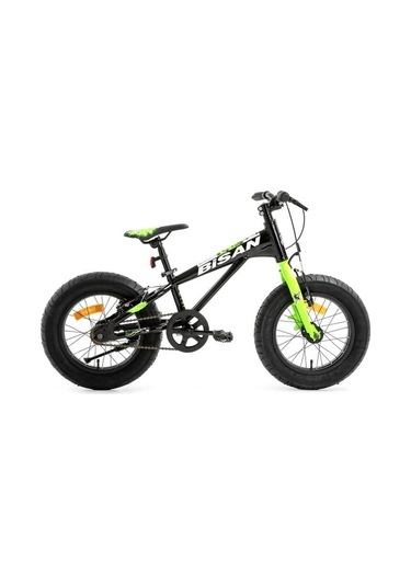Bisan Lımıt Çocuk Bisikleti 23cm V 16 Jant Siyah Yeşil Siyah Yeşil Siyah - Yeşil