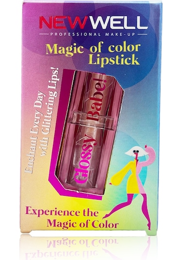 New Well Magic Of Color Transparent Lipstick Dudak Parlatıcı 5 G