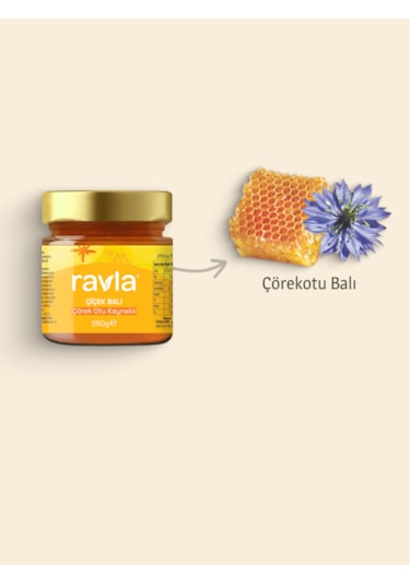 Ravla Çörekotu Balı - 250g