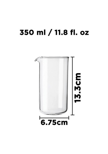 Fünke French Press Yedek Cam 350ml 322100 Diğer