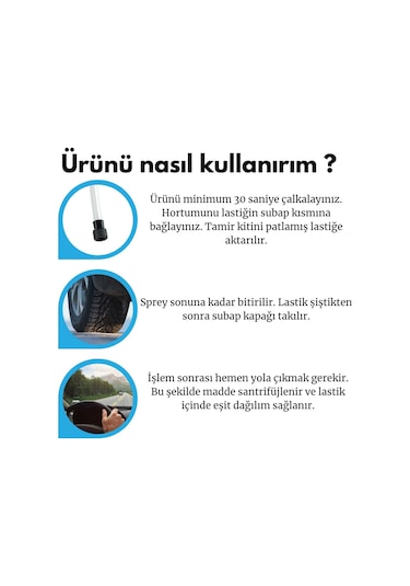 Technik Tyrexrepair Lastik Tamir Kiti Spreyi 400ml