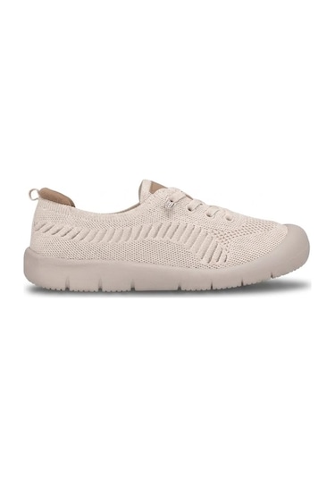 Voyager B667 Kadın Klasik Sneaker Bej