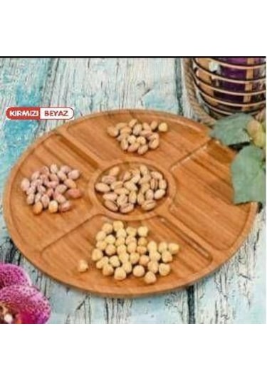 BAMBU YUVARLAK KAHVALTILIK,BÖLMELİ ÇEREZLİK