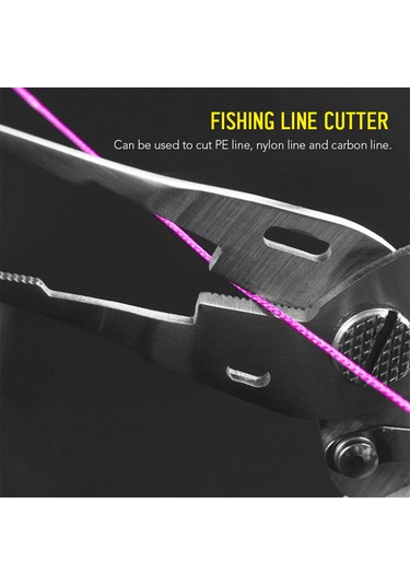 Ranyeek Çelik Micro Yem Pensi - 138mm Multifonksiyonlu Olta Aleti Buğday Rengi - Kılıf Ve Lanyard Dahil