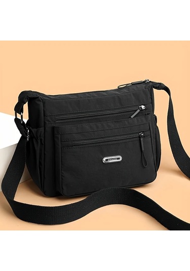 Oldfriend Weiluoda Kadın Sarı Hafif Çapraz Çanta, Ayarlanabilir Askı Ve Çok Bölmeli 331 Sarı