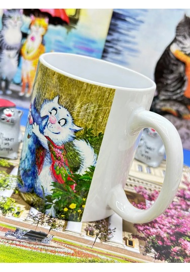 Bjorn Seramik Kupa "koshariki", Pyter 300 Ml 203592205 Beyaz