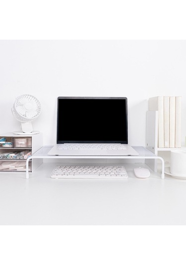 Homyl Monitör Standı Yükseltici Braketi Pratik Masa Raf Ofis