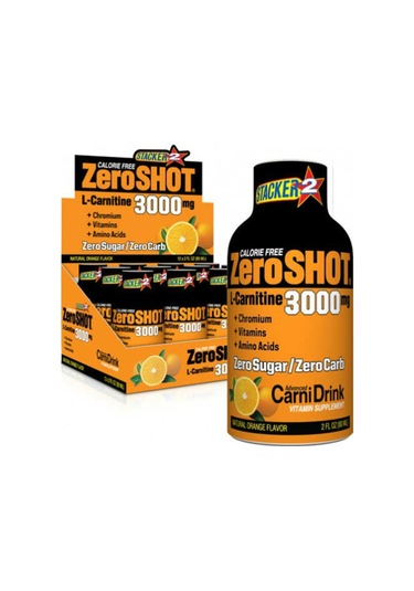 Stacker Zeroshot 3000 Mg X 12 L-Carnitine Portakal
