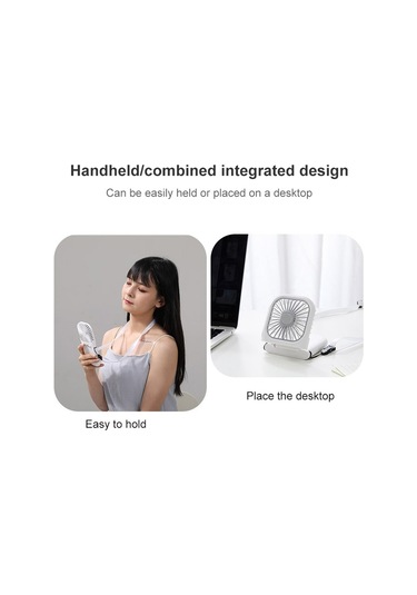 Cbtx F20 Galvanik Taşınabilir Masaüstü Sessiz El Tipi Fan