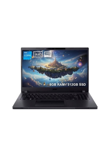 Acer Travelmate P2 TMP215-54-53Z1 NX.VVREY.002 i5-1235U 8 GB 512 GB SSD 15.6" Free Dos Dizüstü Bilgisayar (Outlet)