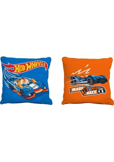 Taç Lisanslı Hot Wheels Team Kırlent