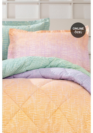 Yataş Bedding Mello Çift Kişilik Uyku Seti Sarı