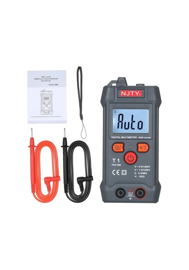 Agoodshop Avuç Içi Boyutunda Lcd Dijital Multimetre Otomatik