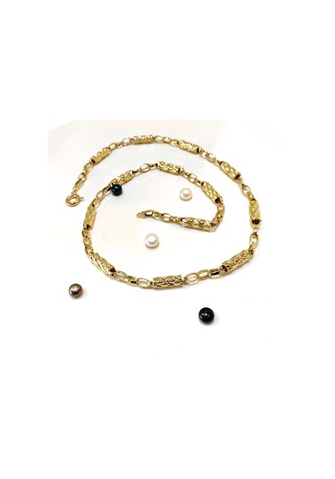 Altın Ürünler 49 CM 6 MM Boyun Zinciri 14 Ayar