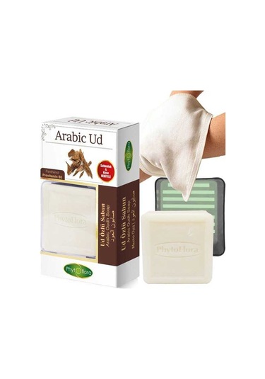 Phytoflora Arabic Ud Özlü Sabun + Kese ve Sabunluk 125 G