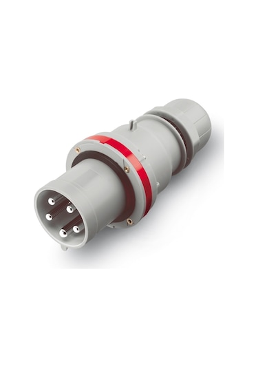 Scame IP44 Düz Fiş 5  x  63 A (3P+N+E) Trifaze