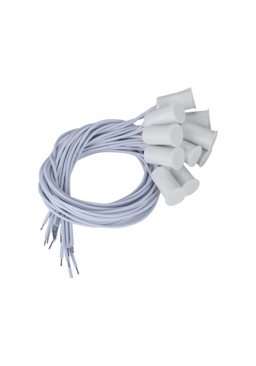 Tenfowee 10 Çift Ev Alarm Sistemi Kablolu Pencere Kapı Sensörü - Dışarıdaki Güç Gerektirmez, Direkt Alarm Kontrol Paneline Bağlanır