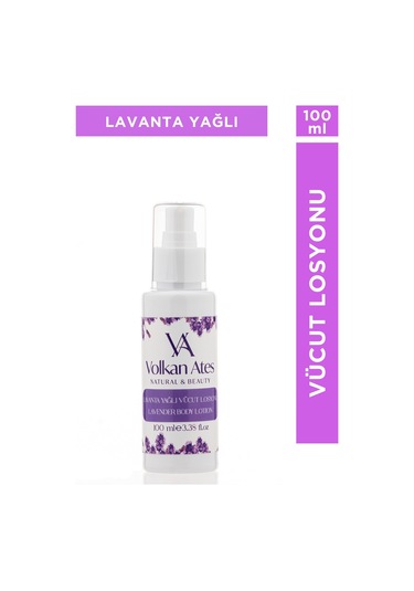 Volkan Ates Natural & Beauty Lavanta Yağlı Vücut Losyonu 100 ML