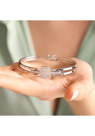 Beyaz Altın Baget Kelepçe