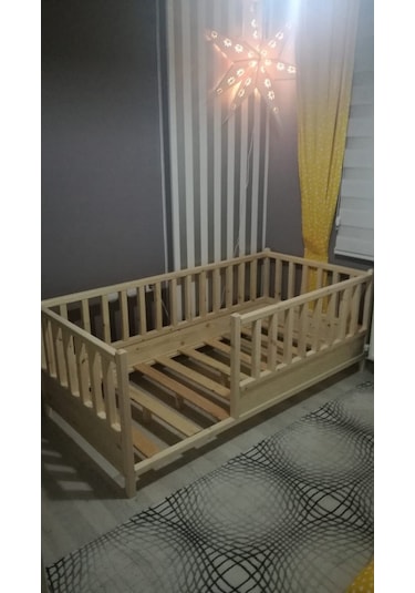 Babykinder Baby Kinder Roofless Montessori Doğal Bebek Ve Çocuk Karyolası