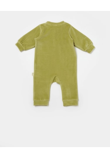 BabyCosy Organik Kadife Fermuarlı Tulum Csyk6053 001